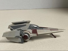 Star Wars MGS V-wing Starfighter 0063 LOOSE COMPLETE
