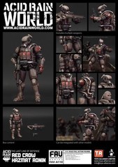 TOYS ALLIANCE x Acid Rain FAV-A110 Red Crow Hazmat Ronin 1:18 Figure