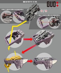Filler Upgrade Kit For AOTP Megatronus The Fallen Filling Parts 3D Print