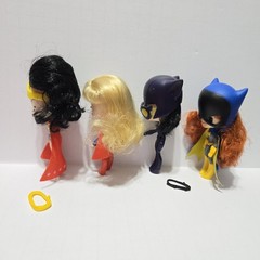 DC Super Hero Girls Posable Mini Dolls Catwoman Batgirl Wonderwoman Supergirl