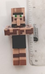 Jazwares Minecraft Series 2 Articulated VILLAGER BLACKSMITH with Pedestal