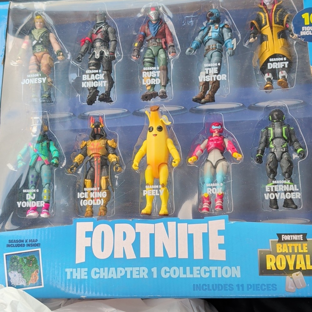 Fortnite Chapter 1 Collection Battle Royale 11-Piece Figure Set w/ Jonesy & more