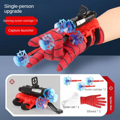 Anime Characters Children Toys Wrist Toy Set Action Figure New for Spiderman Glo