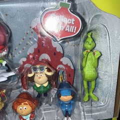 Dr Seuss The Grinch Who-ville Collection 10 Piece Set Action Figures 2018 NIB