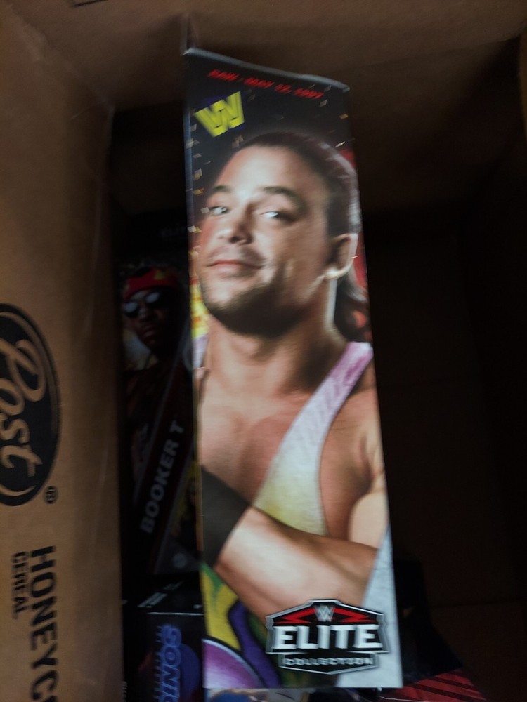 WWE Monday Night WAR Elite Collection Rob Van Dam New In Box W/ BAF Disciple RVD
