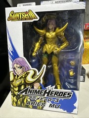 Saint Seiya: Knights of the Zodiac (Aries Mu) Anime Heroes BanDai Action Figure!