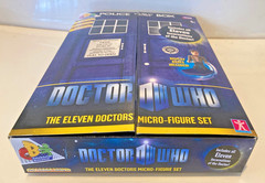 Doctor Who The Eleven Doctors Micro-Figure Set Character Building Sealed New