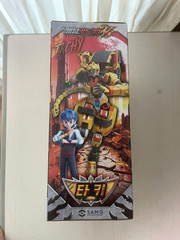 Metal Card Bot W Tachy Transforming Robot Car Action Figure Korea Toy Kids