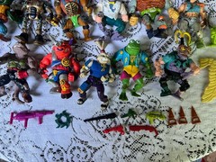 Teenage Mutant Ninja Turtles TMNT Vintage Figures Weapons Lot