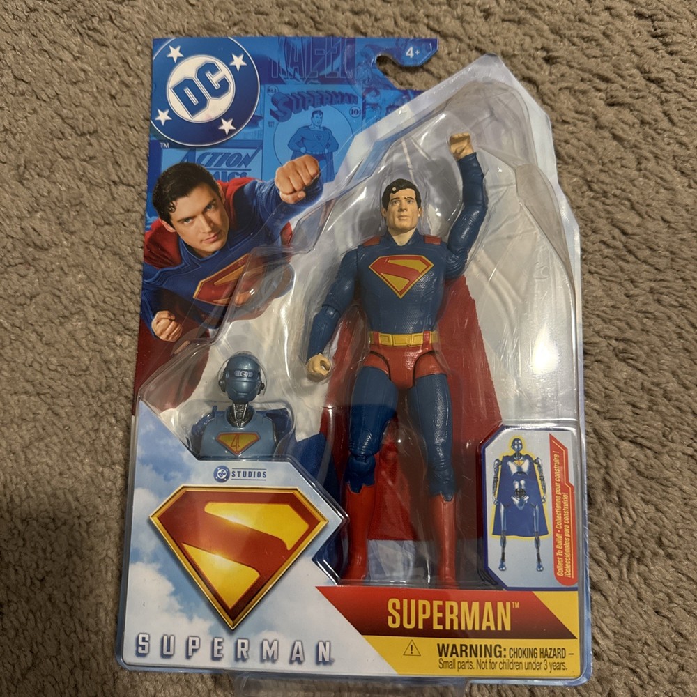 DC Comics SUPERMAN, Superman 6-inch Action Figure, for Ages 4 and up