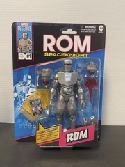 Marvel Legends Series Retro Mini-Comic ROM SPACEKNIGHT Carded Hasbro 6″