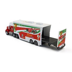 Disney Pixar Car Francesco BerNOulli Mack Hauler Truck+Car Model Toy New Diecast