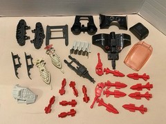 GI Joe Hasbro 3.75” 1987 Cobra Wolf & Cobra Sea-Ray Parts Lot