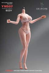 YM YM507B 1/6 Female Soldier Athletic Build Body 12in Plump Action Figure Model