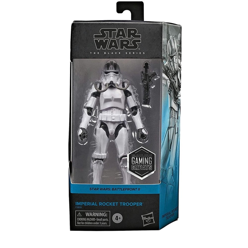 Star Wars Battlefront II Imperial Rocket Trooper Black Series Gaming Figure