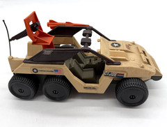 1988 GI Joe Desert Fox 6WD Jeep Vehicle, w/ One Missile (READ DESCRIPTION)