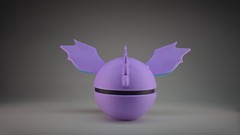 Nidoking | Themed 3D Printed Pokéball | #0034 Nidoking