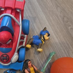 Mixed Lot Of 20 Toys Action Figure Toy Various Brands Heros Vehicle Hero