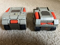 Vintage 1986 Coleco STARCOM Laser Rat And Rail Gunner Vehicles With 2 Figures
