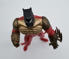 Vintage 1994 Kenner Batman Action Figure Knightquest 5 in Red Gold Black DC