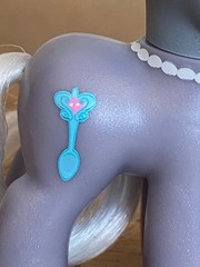 My Little Pony SILVER SPOON G4 3″ Brushable, Replacement Blue Glasses, Refurbish
