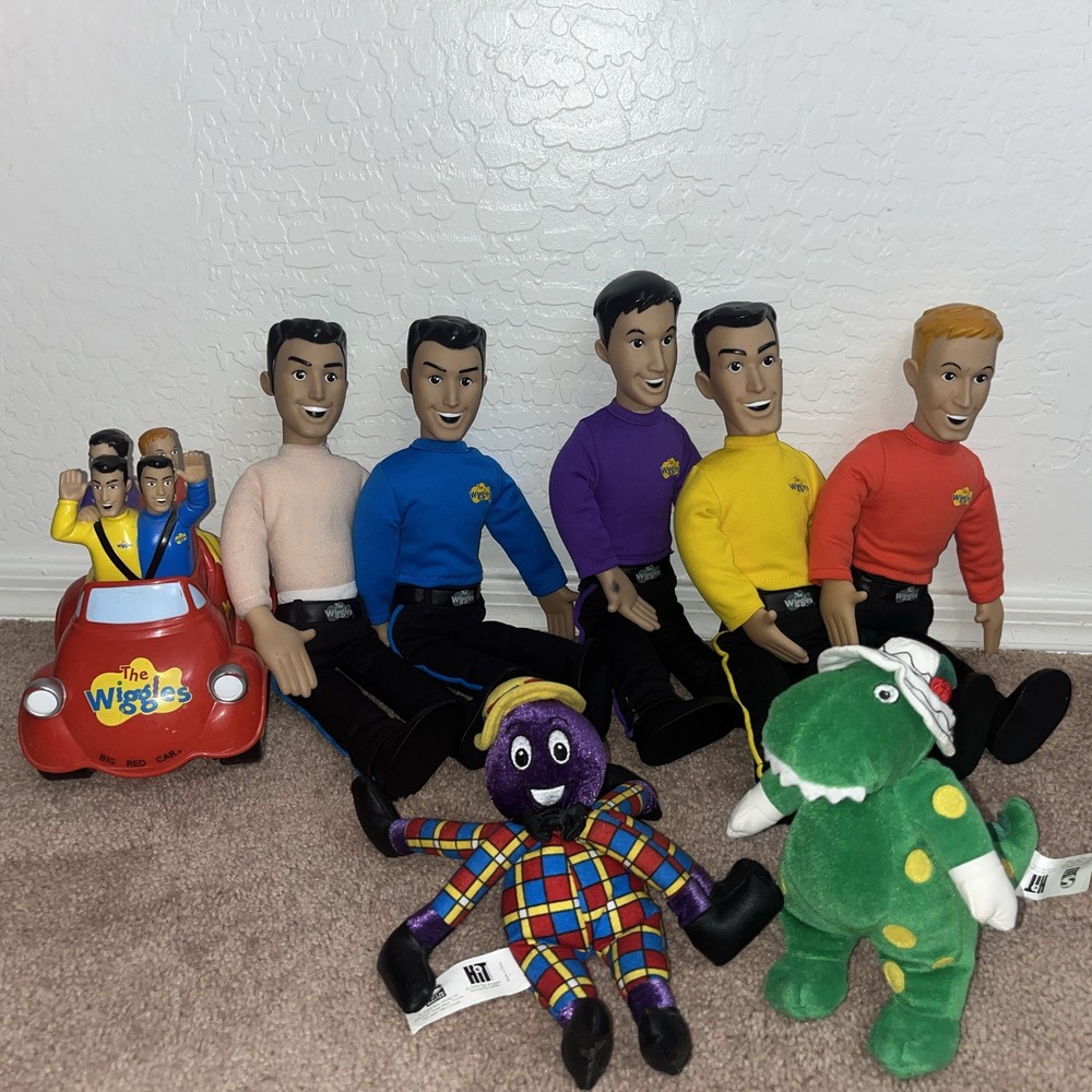 2003 Spin Master the Wiggles Lot Of 8