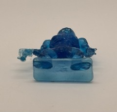 80’s MOTU Man-E-Faces Vending Gumball Machine Mini Figure Clear Blue He Man