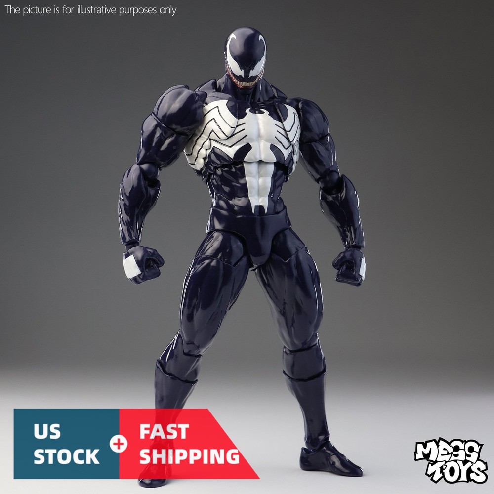 Mess Toys Venom Lethal Neighbor 1/12 Spider-Man Symbiote Action Figure US STOCK