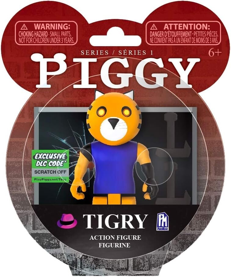 Roblox Piggy Tigry Figure Series 1 with DLC