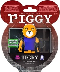 Roblox Piggy Tigry Figure Series 1 with DLC