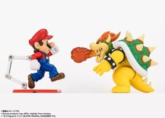 BANDAI S.H.FIGUARTS SUPER MARIO BROS. BOWSER (SUPER MARIO) 130mm ACTION FIGURE