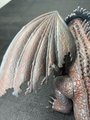 Spin Master How to Train Your Dragon Red Death Action Figure 2010 DreamWorks 10”
