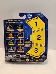 DC Comics Batman 4″ Action Figure Blue 1st Edition 3 Surprise Accessories New