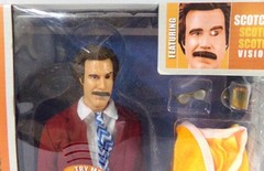 2013 Beeline The Anchorman Ron Burgundy Talking Action Figure MIB