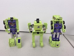 Vintage G1 Transformers Constructicons Devastator Hasbro 1985