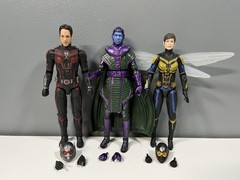Marvel Legends Quantumania Lot 3 Figures Ant-Man Wasp And Kang Complete MCU