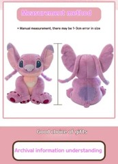 30/45/60/80cm Disney Large Size Lilo & Stitch Stuffed Plush Toy Stitch Doll Soft
