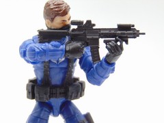 Custom 1:18 Scale HK416 Tactical Assault Rifle Weapons Set for 4″ GI JOE ARAH