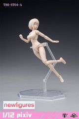 US Stock 86TOYS 1/12 T86-ST Flexible 6 inch Female Joint Action Figure Head Body