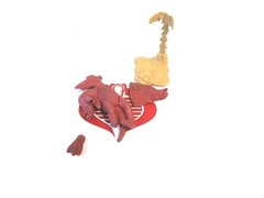 Manglors Action Figure Manglodactyl w Stand BASE 1983 IDEAL
