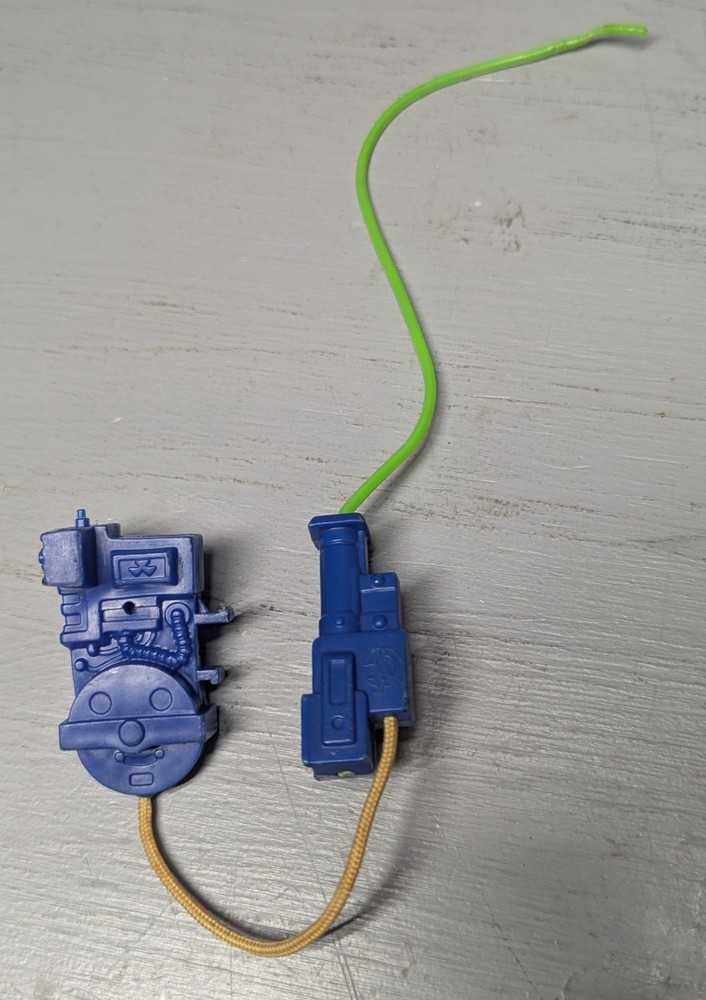 vintage Peter Venkman’s Proton Pack 1986 Kenner Real Ghostbusters blue green