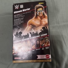 WWE Elite From The Vault Ultimate Warrior Series 1 Ringside Exclusive Figure