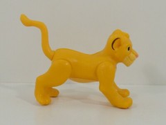 RARE 1994 Young Simba Cub 4″ McDonald’s EUROPE Action Figure Disney Lion King