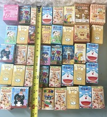 HUGE LOT 40 Mini Blind Box Bundle KEYCHAIN Minecraft Doraemon Crayon Shin-chan