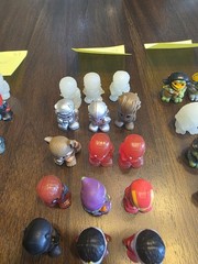 Lot of 118pcs Ooshies Pencil Toppers DC Comics Disney Marvel Figures Variety