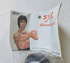 Bruce Lee Chinese Kung Fu Rare Punching Hand Puppet