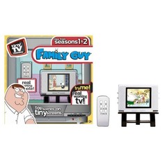 Tiny TV Classics Family Guy Edition Real Working Mini Television New NO BATTERY