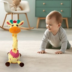Dancing Giraffe Plush With Light UP Twisting Talking Giraffe Stuffed Animal Toy