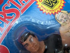 🔴 Vintage LJN Wrestling Superstars THE ROCK DON MAGNIFICENT MURACO 22 back 1985
