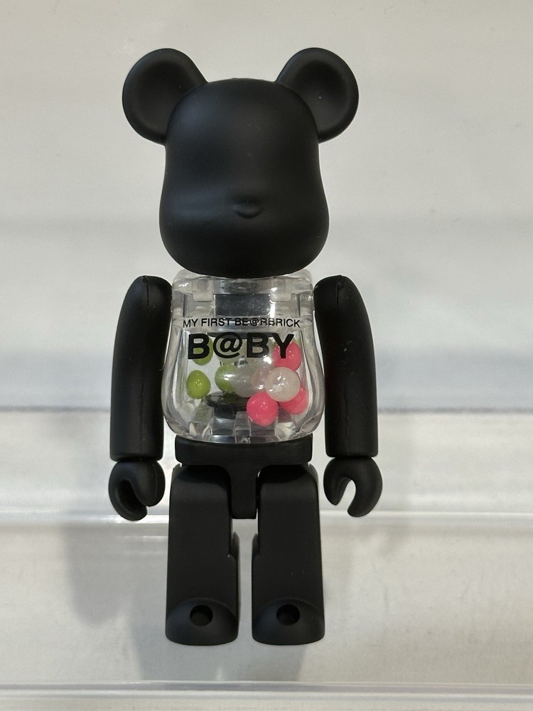 Medicom Toy Bearbrick My First B@by Matte Black 100% Orphan Be@rbrick